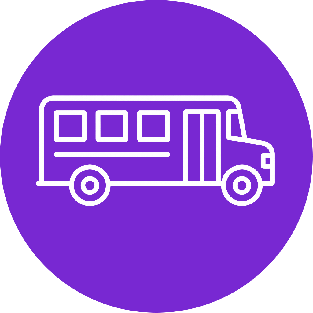 bus transfer icon kaernten